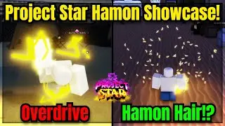 Hamon Hair!? Hamon Showcase in Project Star ( Roblox )