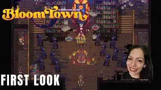 Bloomtown IS a Different kind of Story -  Pixel Farm Sim / Turn-based JRPG Part 2