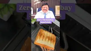 Zero Oil Bombay Sandwich #shorts #zerooilrecipe #bombaysandwich #healthyfood