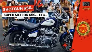 Novas SHOTGUN 650 e METEOR 650 │Conheça as motos da Royal Envield - Stand no Festival Moto Brasil