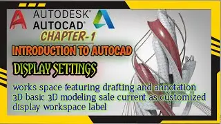 Display settings in AutoCAD Tamil Tutorial #masterdesigntutorials #autocad #autocad2d#autocad3d