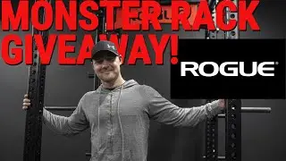 Rogue Monster Rack Giveaway!  Best Rack For Home Gym Must See!