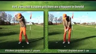 Verschil chippen en pitchen | Golfmeester