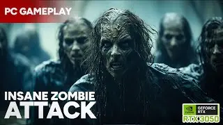 Insane Zombie Attack Realistic Gameplay | 60 FPS | RTX 3050 | PC Gameplay | Hindi Commentary