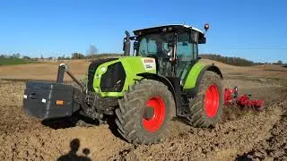 Gruberowanie! Wiosna 2018 Claas Arion 640 Kverneland CLC Pro 300