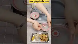Electric Self Cooking Lunch Box😱😱 Smart Gadgets #gadget #gadgetsabc #shorts #trending