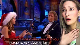 Reaction to “Emma Kok & André Rieu - All I Want For Christmas Is You”