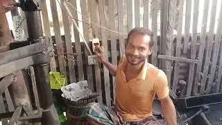 Beginner Blacksmith Uses Power Hammer for the Very First Time 👍