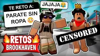 RETOS EXTREMOS en BROOKHAVEN 🔥🤯 ft @Zurielinii