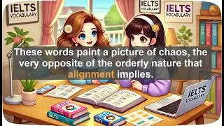 IELTS 8.0 Vocabulary Lesson: Alignment - Meaning, Common errors, Synonyms and Antonyms