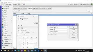 Mikrotik DHCP Server Option - 26 MTU