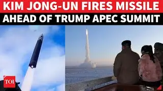 North Korea Welcomes Trump With Ballistic Missiles; Kim Fires Projectiles Before APEC Summit