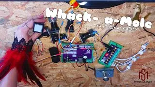 Whack-a-Mole Game / Prop replica for Escape Rooms