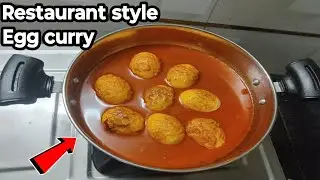 Dhaba Style Anda Curry Recipe | Spicy Egg Curry | Easy Egg Curry at Home
