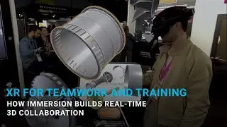 XR for Teamwork and Training &ndash; How Immersion Builds Real-Time 3D Collaboration