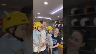 #lehuynhbaongoc #duyanh #helmets #cute #hottrend #automobile #mu #smartphone #nonbaohiem #baby