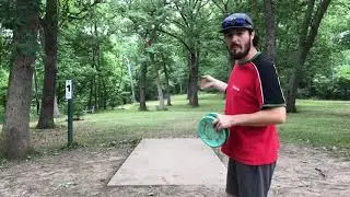 Disc Golf Using Angles on the Teepad