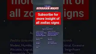 Unlock the Secrets of Virgo Traits