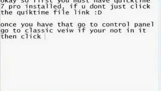Get Quicktime 7 Pro