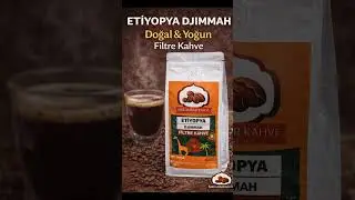 Etiyopya Djimmah  Doğal & Yoğun Filtre Kahve ☕