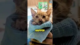 A Kitten's Heartwarming Survival Story 🐱❤️