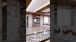 Banquet hall design #shorts #marriagehalldesign #interiordesign #shorts