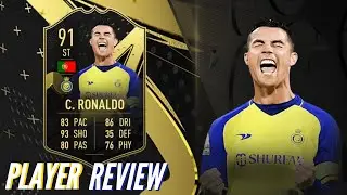 C.RONALDO TOTW 🤩 PLAYER REVIEW IN FIFA 23