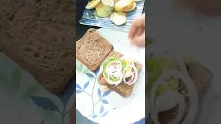 Egg Sandwich 🥪😋 Quick recipe🤗#shorts #ytshorts