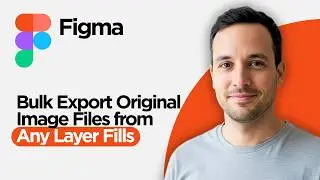 How to Bulk Export Original Image Files from Any Figma Layer Fills (2026 Full Guide)