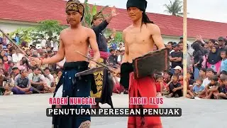ANGIN ALUS Vs RADEN NUNGGAL || Penutupan peresean penujak 