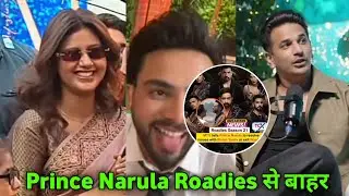 Omg😱 Prince Narula Remove From Roadies? Anjali Arora priceless reaction on Elvish Yadav Name 