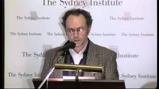 Paul Terracini at the Sydney Institute - 