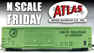 FMC 5077 Double Door Boxcar Atlas N Scale Friday