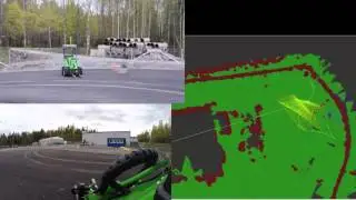 Autonomous multipurpose loader demonstration at SICFP15: Mapping and Path planning