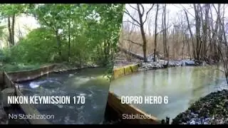 Nikon Keymission 170 Vs. GoPro Hero 6 - 4K Showdown