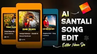 🔥 Santali AI Song Edit Tutorial | Step-by-Step Guide #santaliediting 