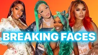 Tesehki BREAKING Diamond Face AGAIN & Talks F&Iacute;GHTING Mel & Dolly @ Reunion‼️