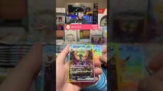 The Sunbreon has been pulled! #pokemon #prismaticevolutions #terastralfestival