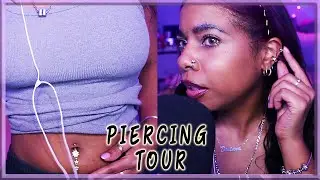 ASMR✨ PIERCING TOUR 💎 Showing You My Piercings (Whispering)