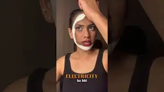sheesh mahal with a twist of Avant-Garde Makeup