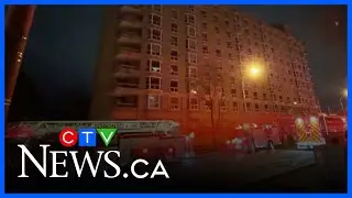 Residents evacuate two apartments due to complex fire at Thorncliffe Park in Toronto