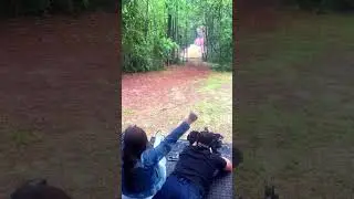 6lbs of Tannerite Gender Reveal #america #guns #genderreveal #shorts