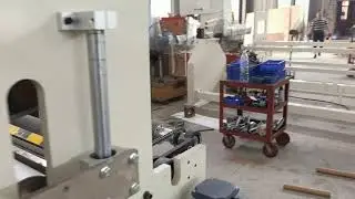 High speed toilet paper and maxi roll emboss making machine