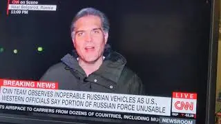 March 2 2022 CNN seeing lots of Russian equipment broken down as Russia continues to invade Ukraine