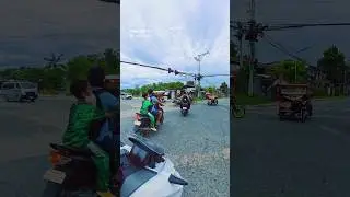 Great rainy ride on the motorcycle. #philippines #motorcycle #rain #insta360