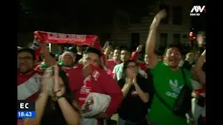 Hinchas peruanos esperan la llegada de la Bicolor a Buenos Aires para duelo ante Argentina