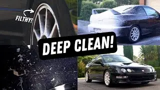 FILTHY Honda Gets a Deep Clean! - 2000 Integra Type R