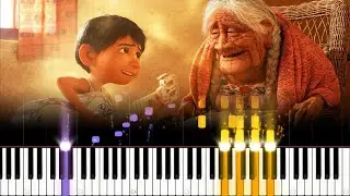 Remember Me - Coco [Piano Tutorial] (Synthesia) // Jonathan Morris