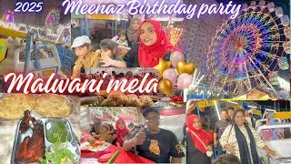 Malwani Mela festival 2025 🎡 Meenaz ki birthday party 🎉 Enjoying With Family 