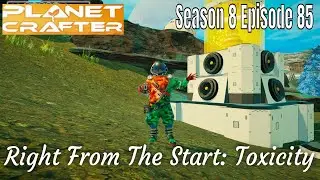T4 Atmosphere Purifier Tungsten And Explosive Factory | The Planet Crafter Season 8 Ep 85 Toxicity